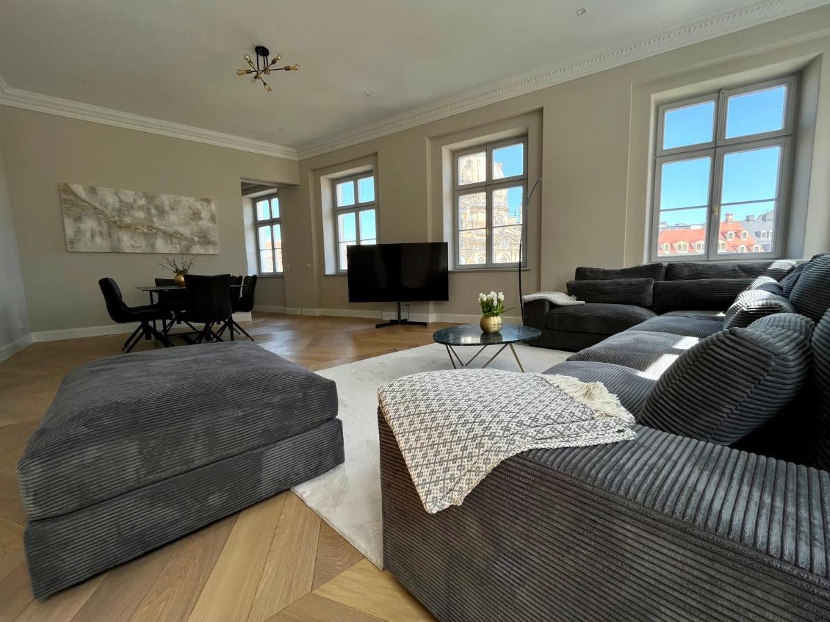 Luxury Home / 3-Raum-Suite An Der Frauenkirche / 6 Dresden Buitenkant foto